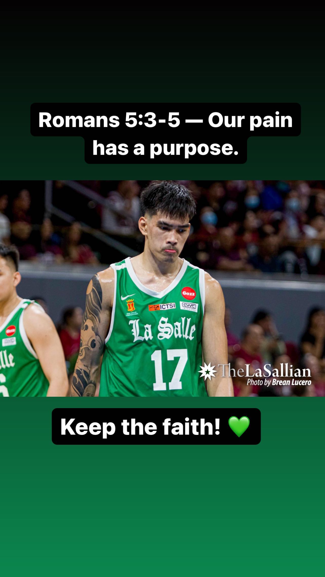 Kevin Quiambao Gets Deep After La Salle S Record Game Loss To Up In